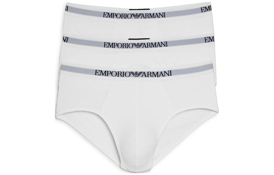 

EMPORIO ARMANI Трусы мужские 3 шт White