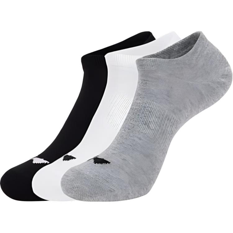 

Женские носки до щиколотки 3 пары LINING, черный/белый/серый