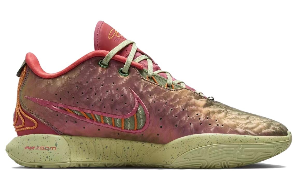 Мужские баскетбольные кроссовки Nike Lebron 21, Красный/Темно-свекольный/Черный — фото 2