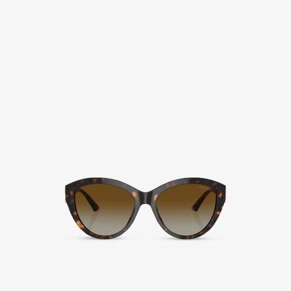 

Jc5007 phantos-frame ацетатные солнцезащитные очки Jimmy Choo, коричневый