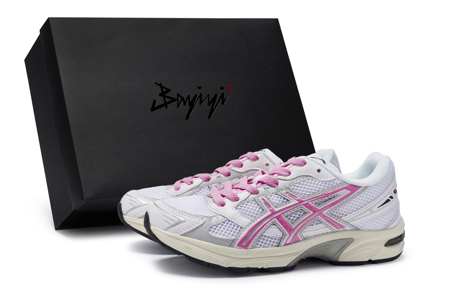 

ASICS Gel-1130 Амортизирующие износостойкие дышащие низкие кроссовки для бега унисекс белый серый розово-красный - серый белый розовый, цвет Gray White Pink