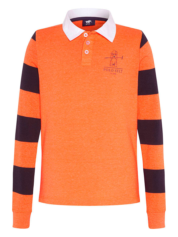 

Polo Sylt Рубашка поло оранжево-сливового цвета