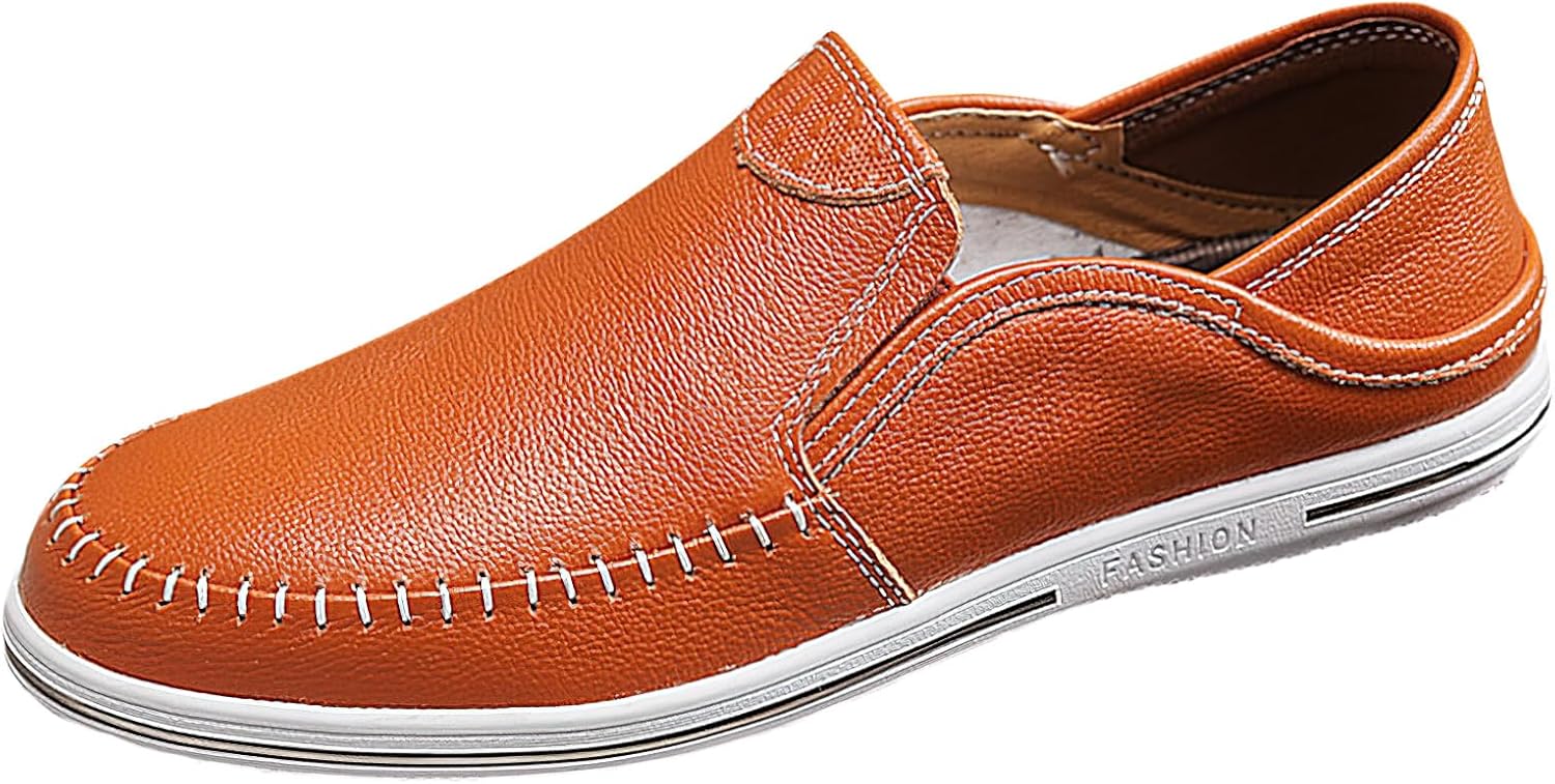 

Мужские лоферы Rismart и прогулок, повседневные слипоны с эластичной вставкой, Tan