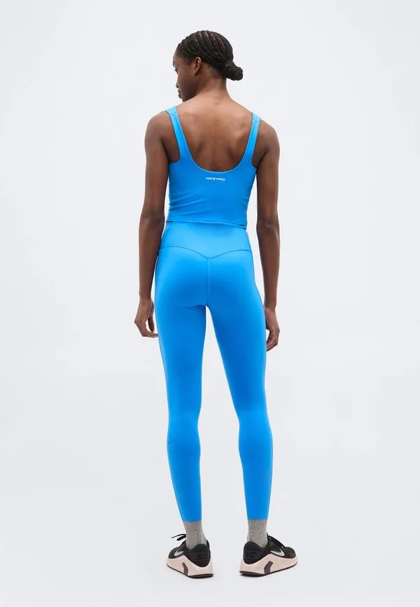 Леггинсы Nike Performance, Light Photo Blue/Blue Spark/Brilliant Blue — фото 3