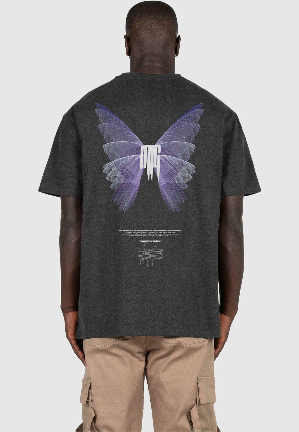 

Футболка с принтом Metamorphose V.2 MJ Gonzales, цвет charcoal