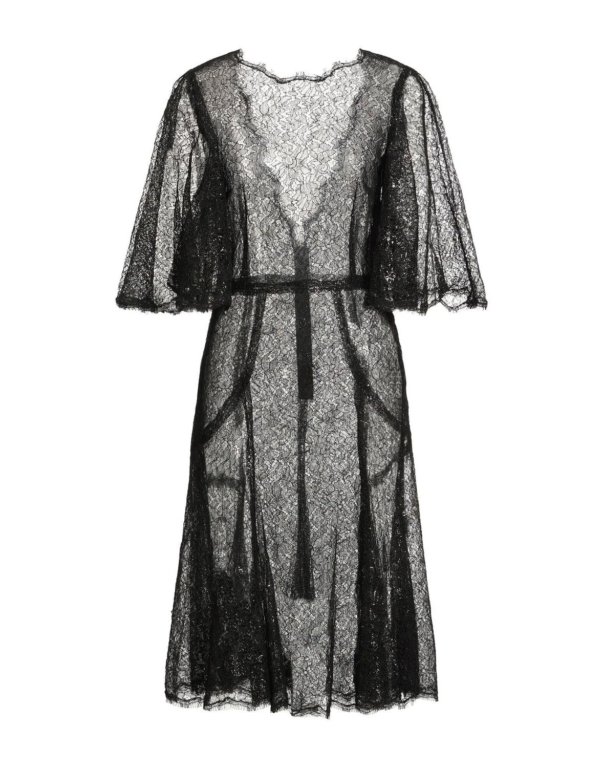 

Платье миди Dolce&Gabbana, черный