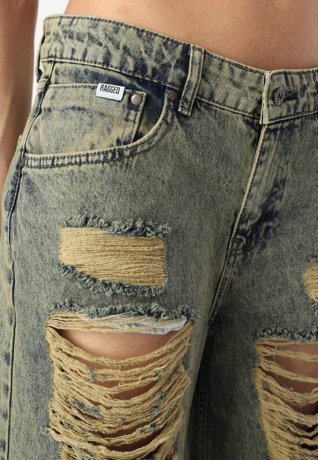 

Джинсы свободного кроя RELEASE The Ragged Priest, цвет Dirty Denim