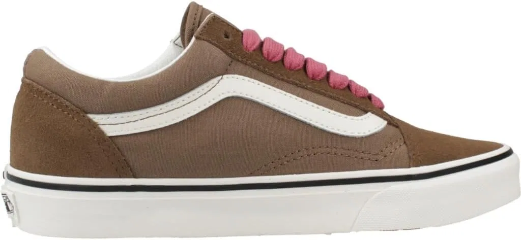 Кроссовки Vans Old Skool Unisex Casual Shoes VN000D6WRPK1 коричневые — фото 4