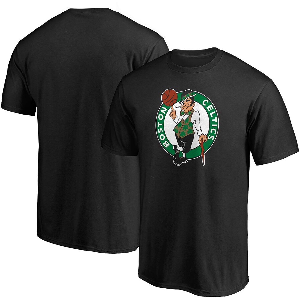 

Мужская черная футболка с логотипом основной команды Boston Celtics Fanatics, цвет Cel Black