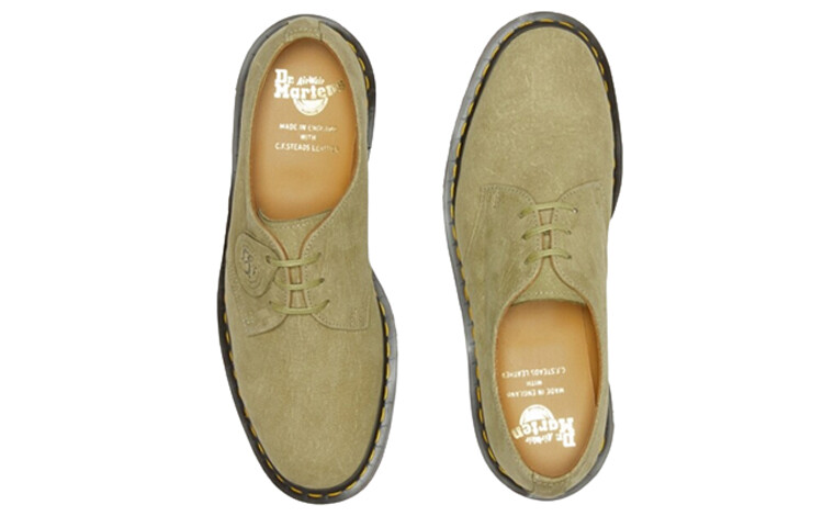 Dr. Martens 1461 Сделано в Англии Нубук Кожа Оксфорд Зеленый Dr.Martens — фото 3