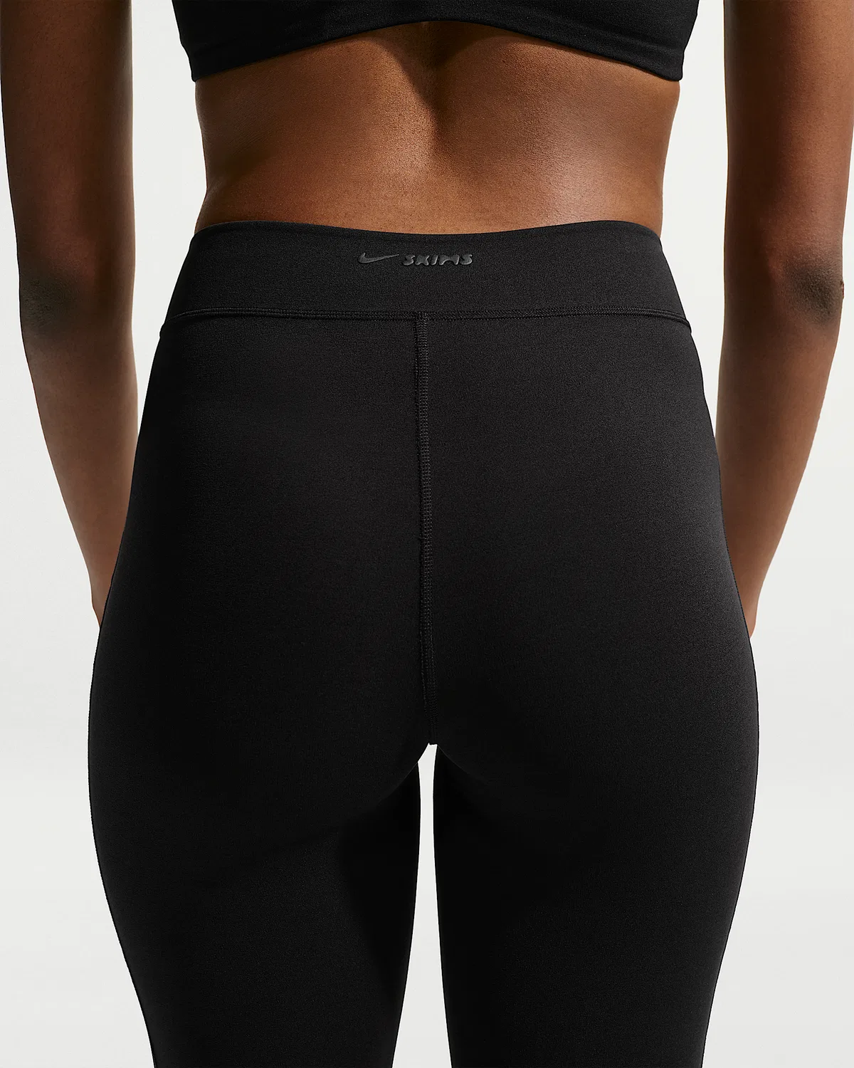 Женские леггинсы NikeSKIMS Studio Stretch, длина 29", NSKM Obsidian/NSKM Obsidian — фото 3