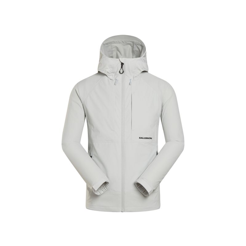 

SALOMON Куртка мужская светло-серая, Light Gray