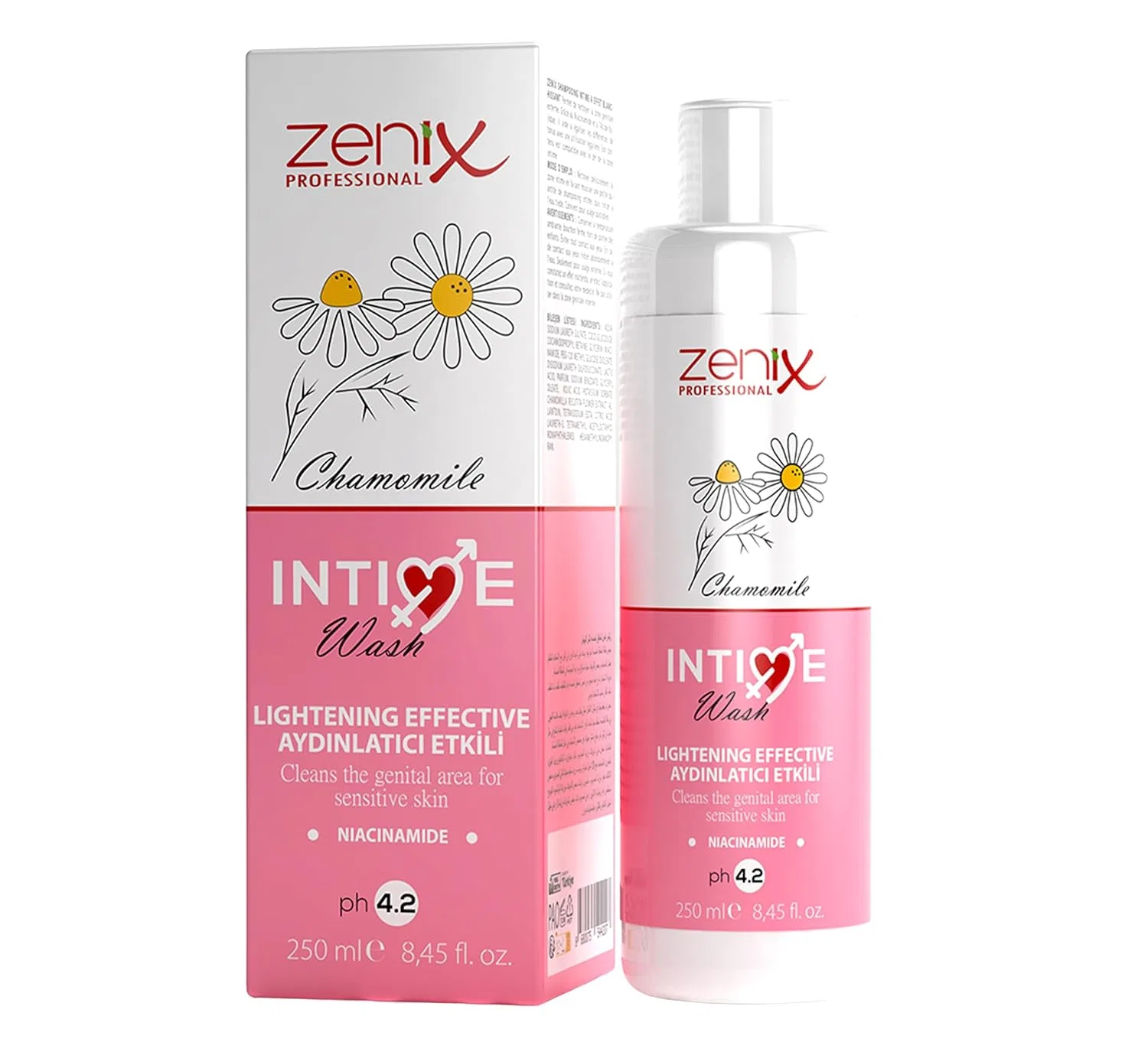Лосьон для интимной гигиены Zenix с ромашкой и ниацинамидом Zenix