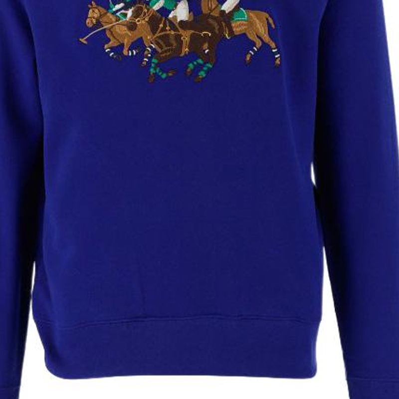 Свитер мужской королевский синий Polo Ralph Lauren — фото 3