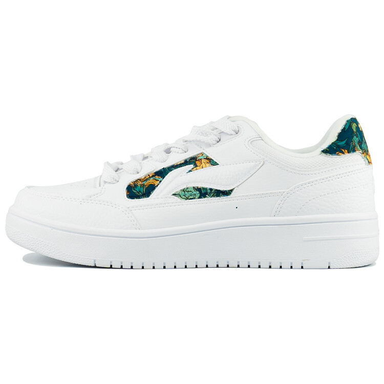 

Кроссовки LINING Skateboarding Shoes Women's Low-top Green, белый