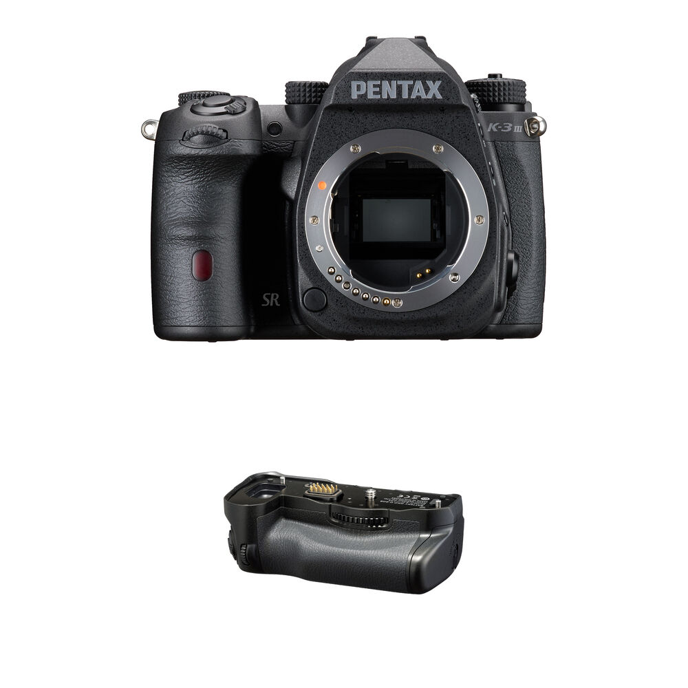 

Зеркальная камера Pentax K-3 Mark III Monochrome DSLR Camera and Battery Grip Kit