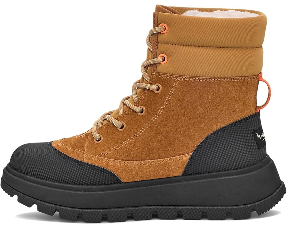 Ботинки женские UGG Koolaburra на шнуровке, коричневый — фото 4