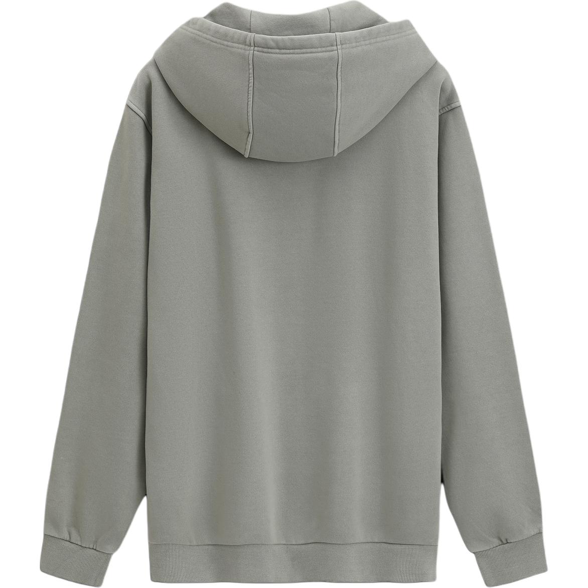 GAP Толстовка унисекс, серые, зеленые, с капюшоном, средней плотности, другие — фото 3