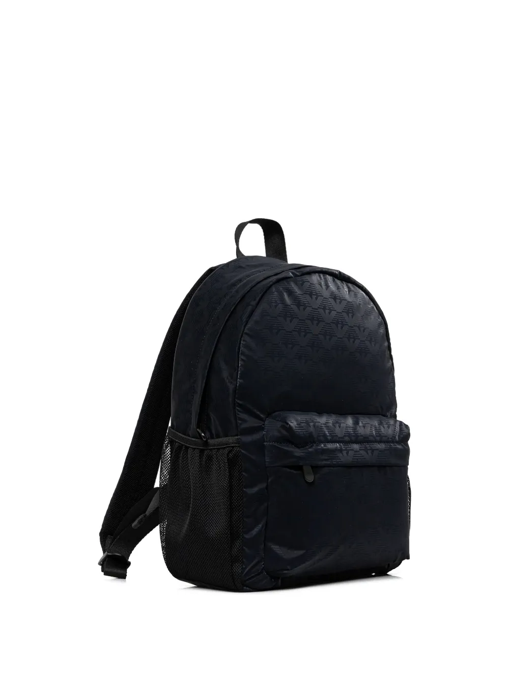 

Рюкзак с логотипом Eagle Emporio Armani Kids, черный