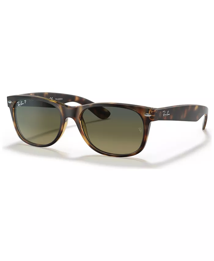 

Унисекс поляризованные солнцезащитные очки, RB2132 NEW WAYFARER Ray-Ban, коричневый