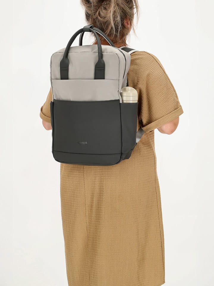 

Рюкзак "Kobe" серого/темно-серого цвета - (Ш)17 x (В)37 x (Г)10 см Beagles