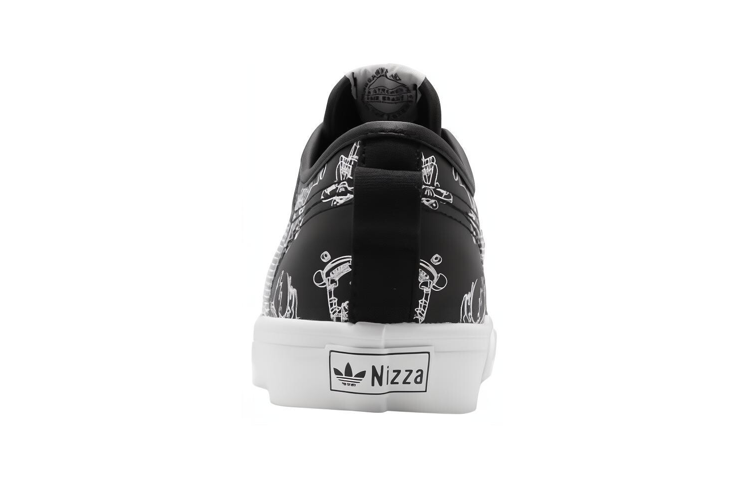 Adidas originals NIZZA Детские кроссовки для скейтбординга PS — фото 2