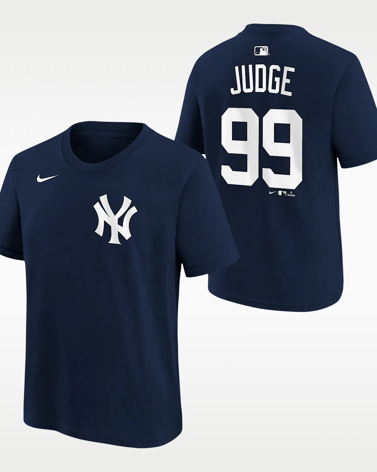 Детская футболка Nike MLB Aaron Judge New York Yankees, Navy — фото 2