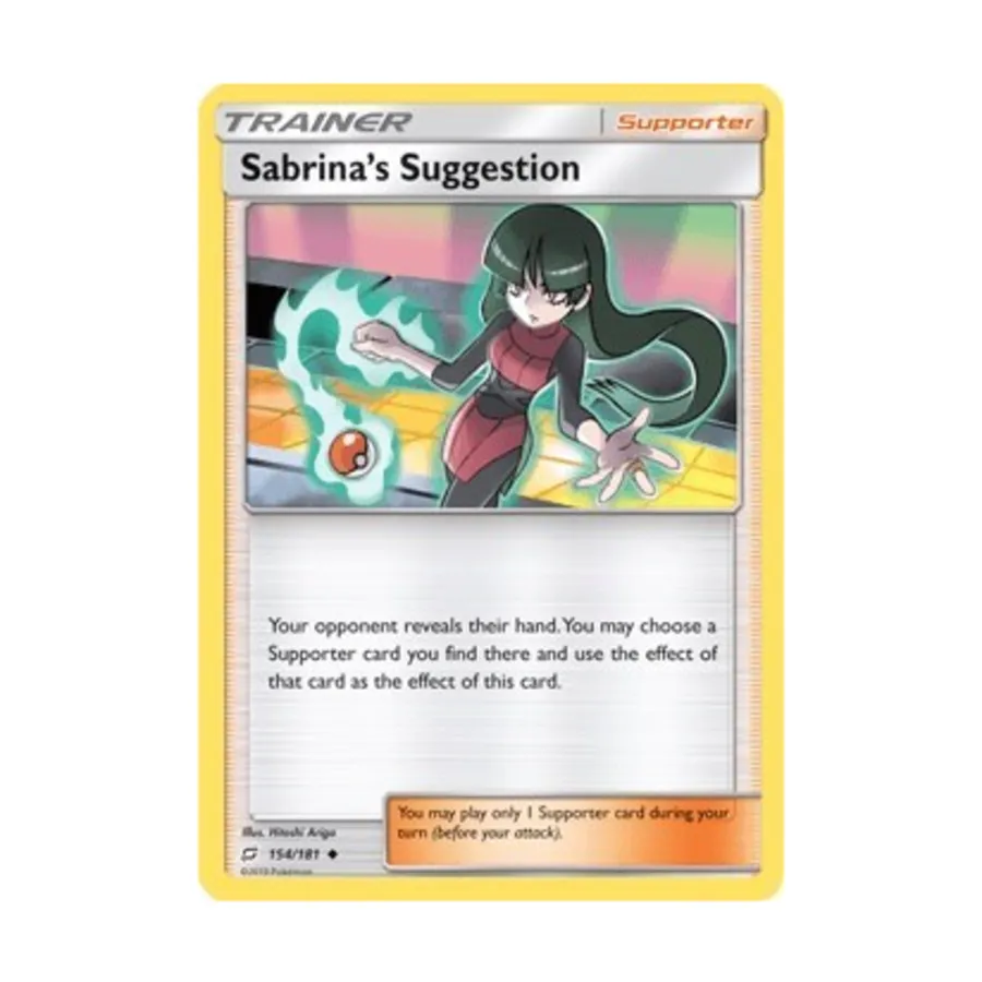 

CCG Предложение Сабрины (U) #154, Pokemon - SM - Team Up - Singles
