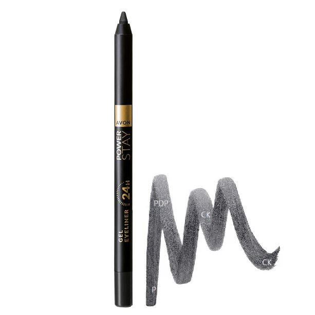 

Водостойкая гелевая подводка для глаз Avon Power Stay - стальной