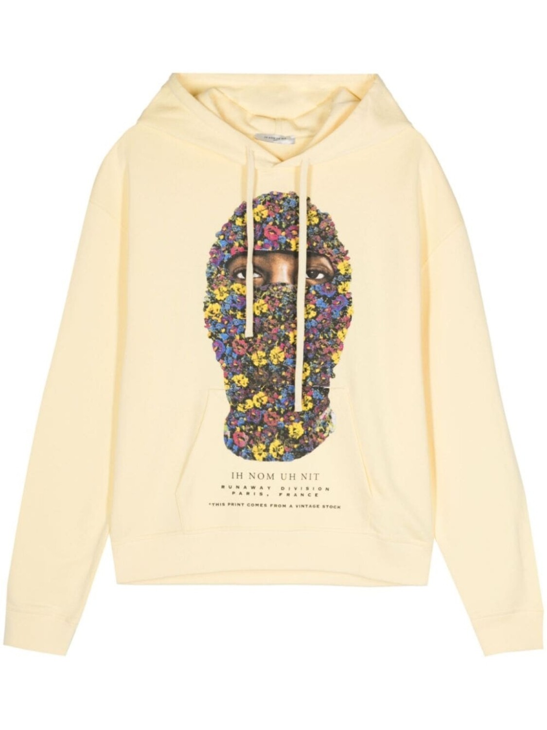 

Ih Nom Uh Nit худи Floral Mask, желтый
