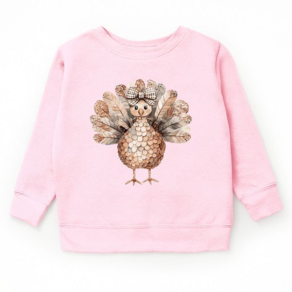 

Свитшот с принтом Sparkle Turkey The Juniper Shop, Pink