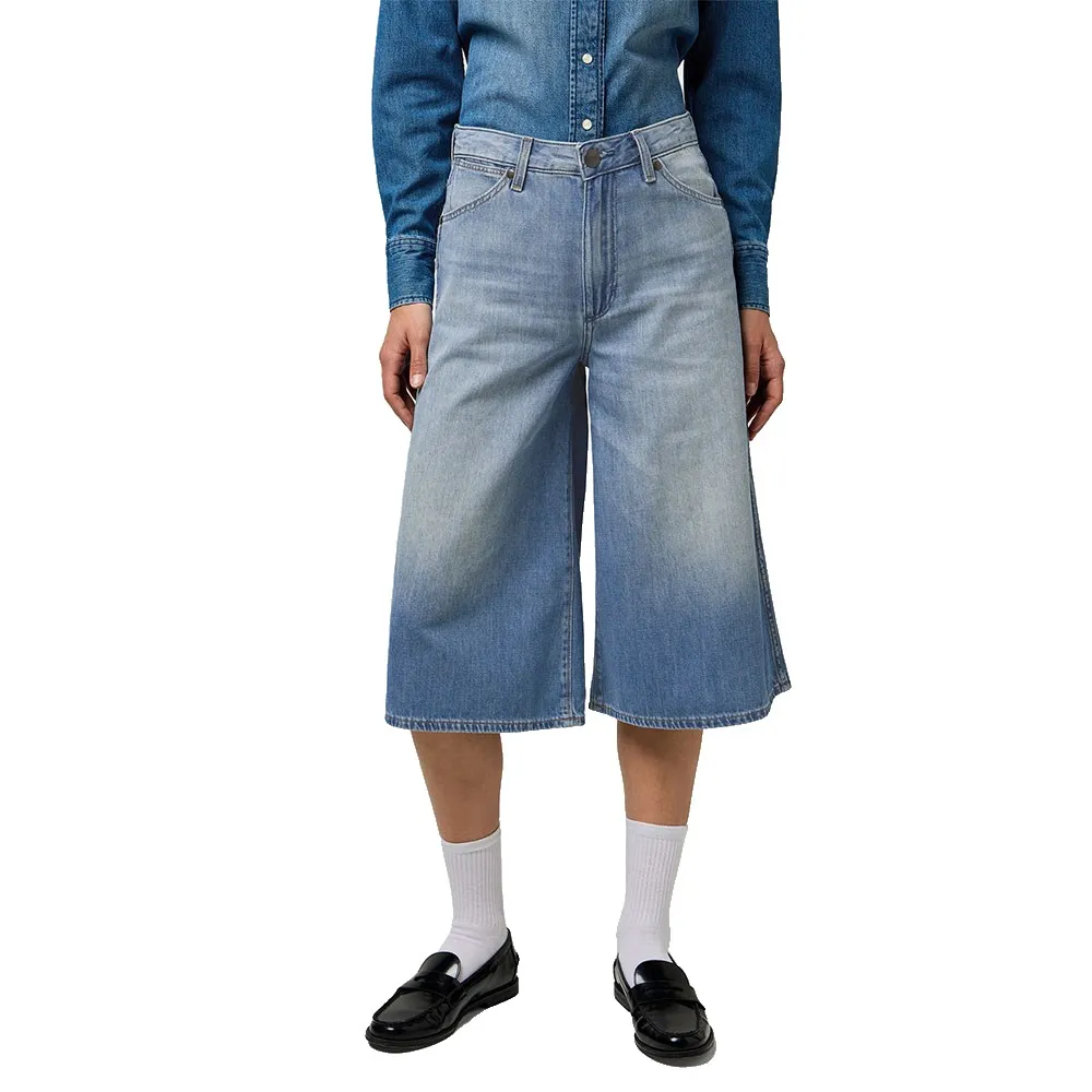 

Шорты Wrangler The Culotte Regular Fit denim, синий