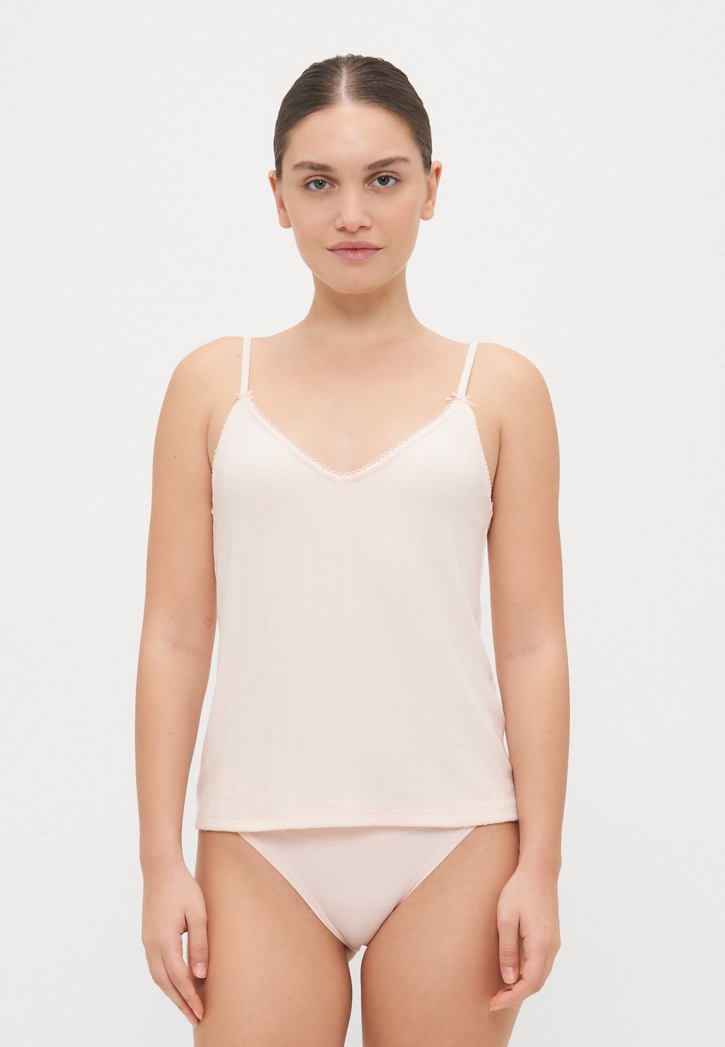 

Верх пижамы LOUNGE CAMI Abercrombie & Fitch, розовый