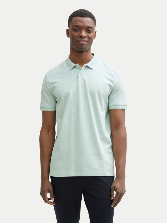 

Рубашка поло стандартный крой 1045587 Tom Tailor Denim, зеленый