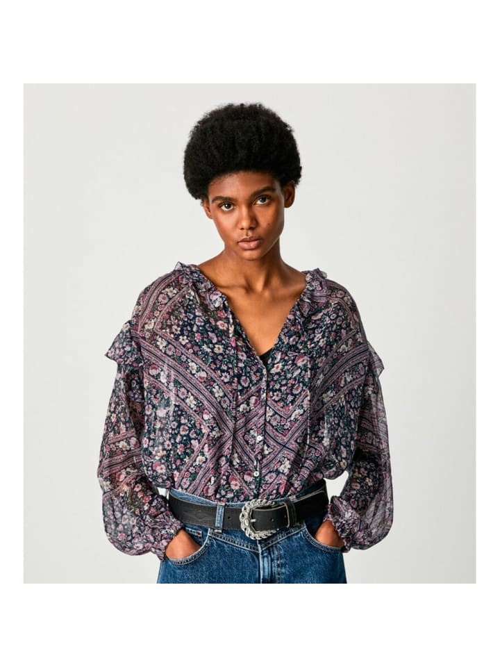 

Блузка Pepe Jeans, разноцветный