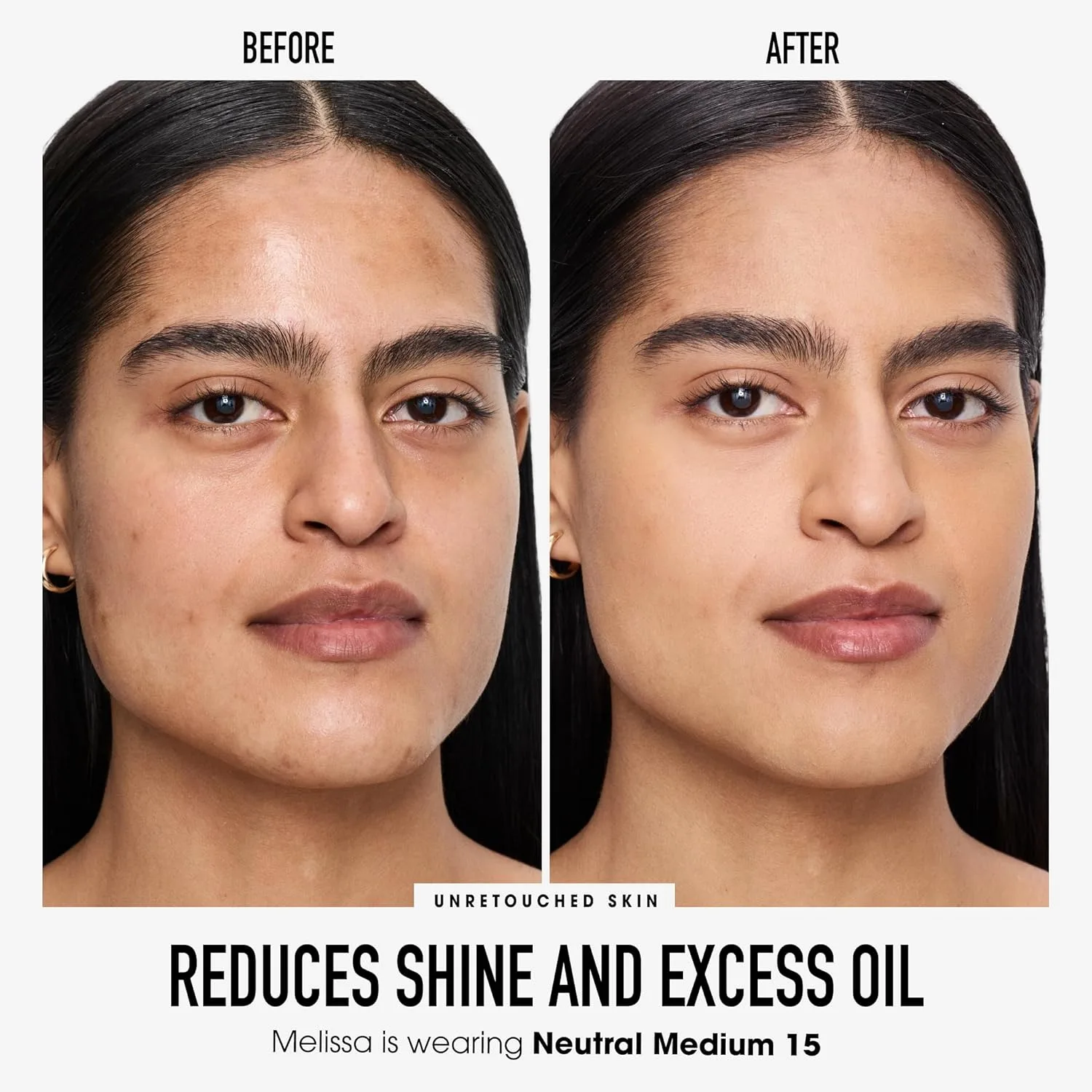 bareMinerals Original Matte Loose Powder Foundation SPF 15, минеральная пудра для лица, покрытие от легкого до полного, матирует, для чувствительной кожи, 15 Neutral Medium — фото 2