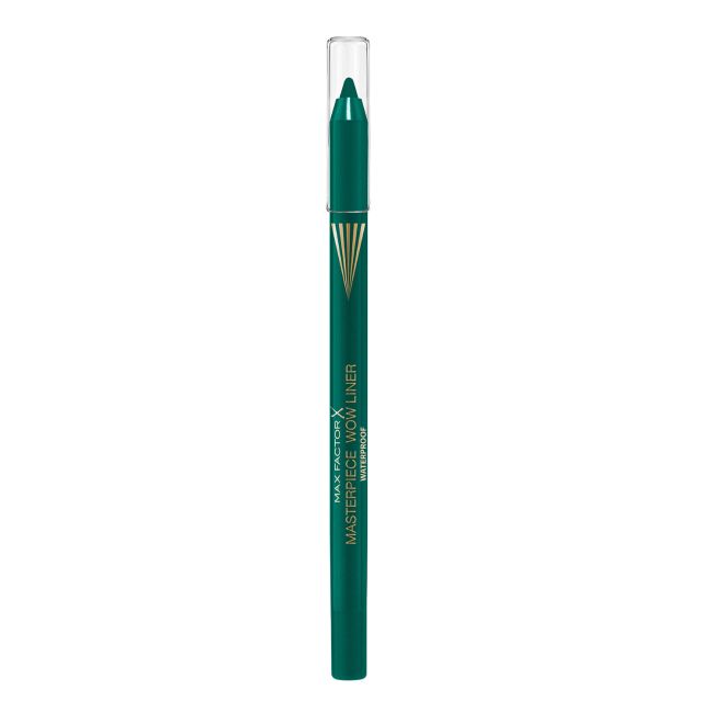 

Шедевр wow гелевая подводка для глаз Max Factor, цвет #600 emerald green, 1,2 гр