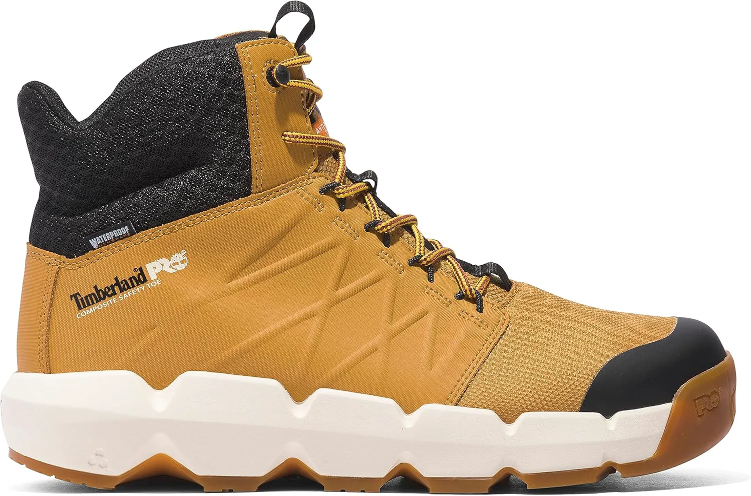Мужские кроссовки-ботинки Timberland PRO Morphix 6" с композитным защитным носком, водонепроницаемые, в индустриальном стиле, для повседневной носки — фото 4