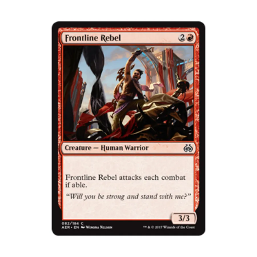 

CCG Передовой повстанец (C) (фольга), MTG - Aether Revolt