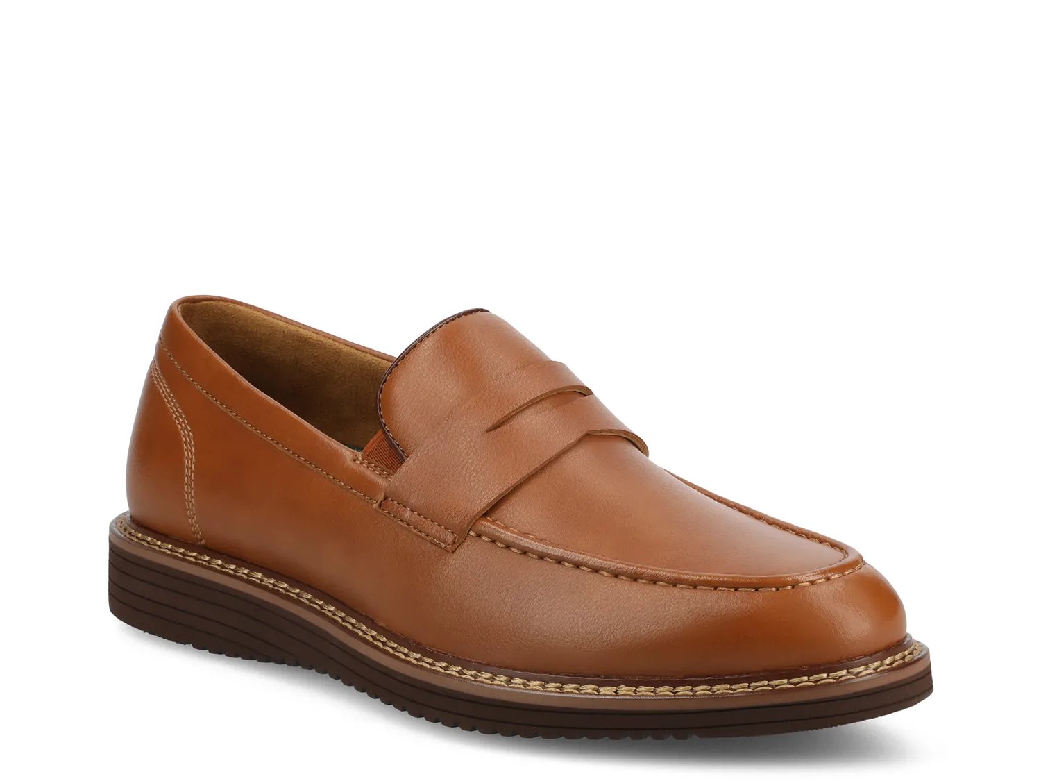 

Лоферы Vance Princeton Penny Loafer, коричневый