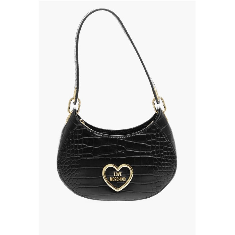 

Черная полиэтиленовая сумка через плечо Moschino, Black