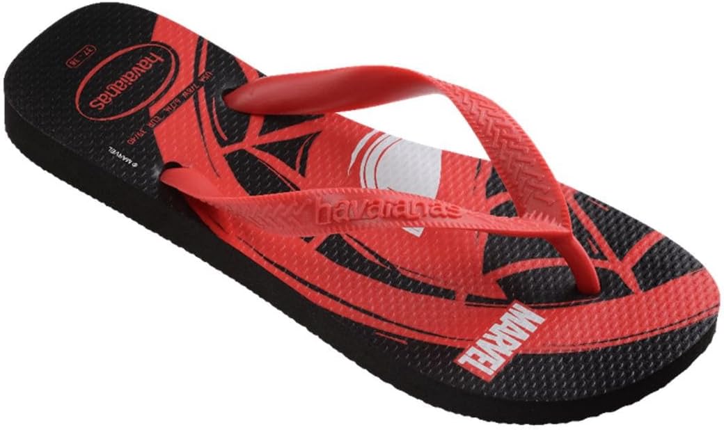 Мужские шлепанцы Havaianas, 8/9, черный/красный — фото 2