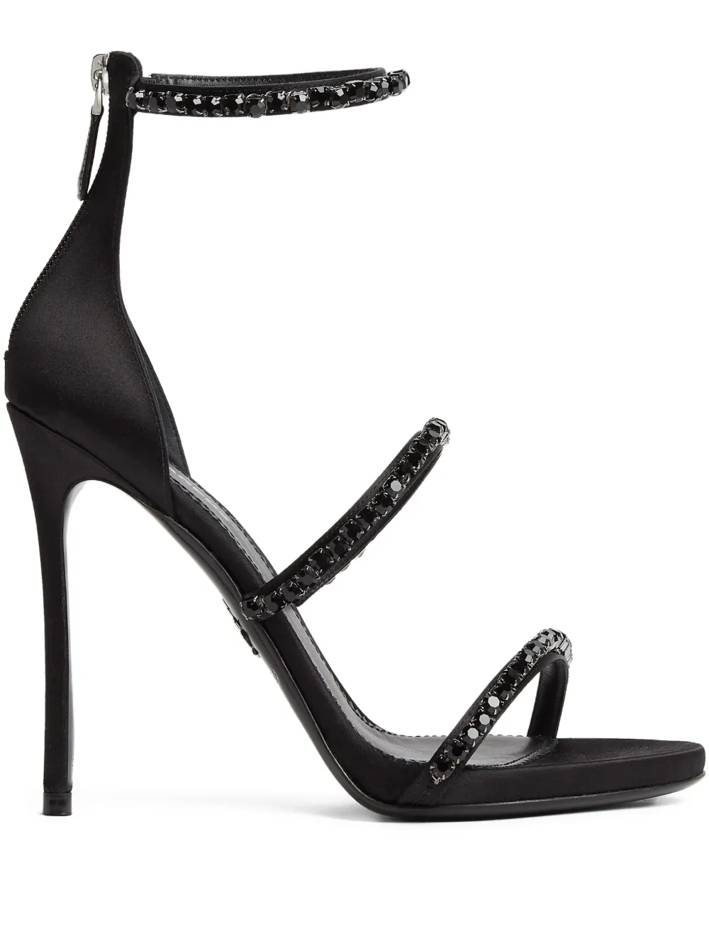 Босоножки Straps Strass DSQUARED2, черный