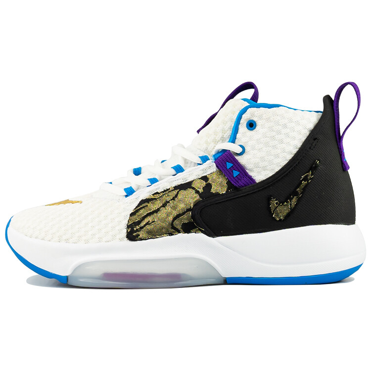 

Баскетбольные кроссовки Zoom Rize 1 унисекс среднего размера, золотистые Nike