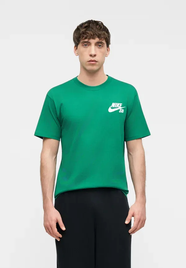 Футболка базовая с логотипом Nike Sb, малахит — фото 2