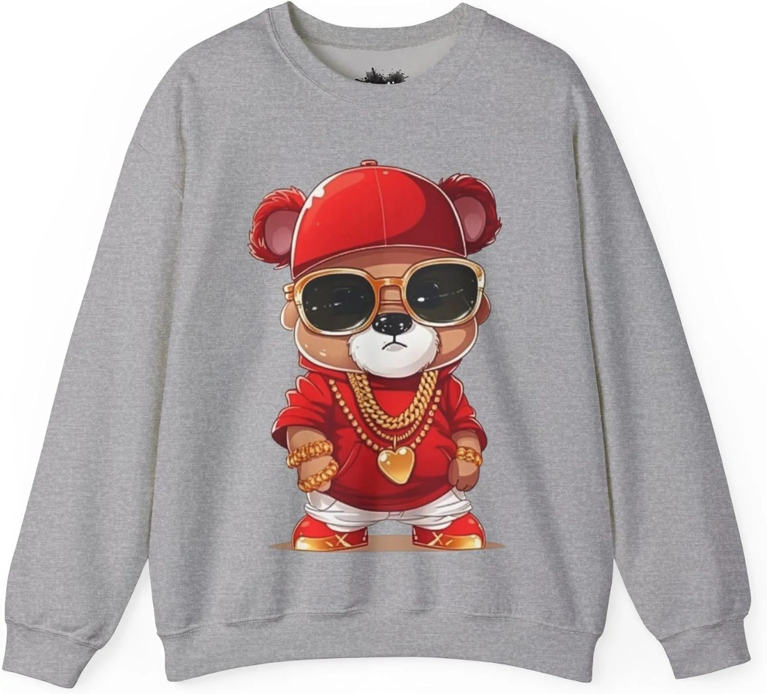 Толстовка Bear Sweatshirt To Match, Unisex, Heavy Blend