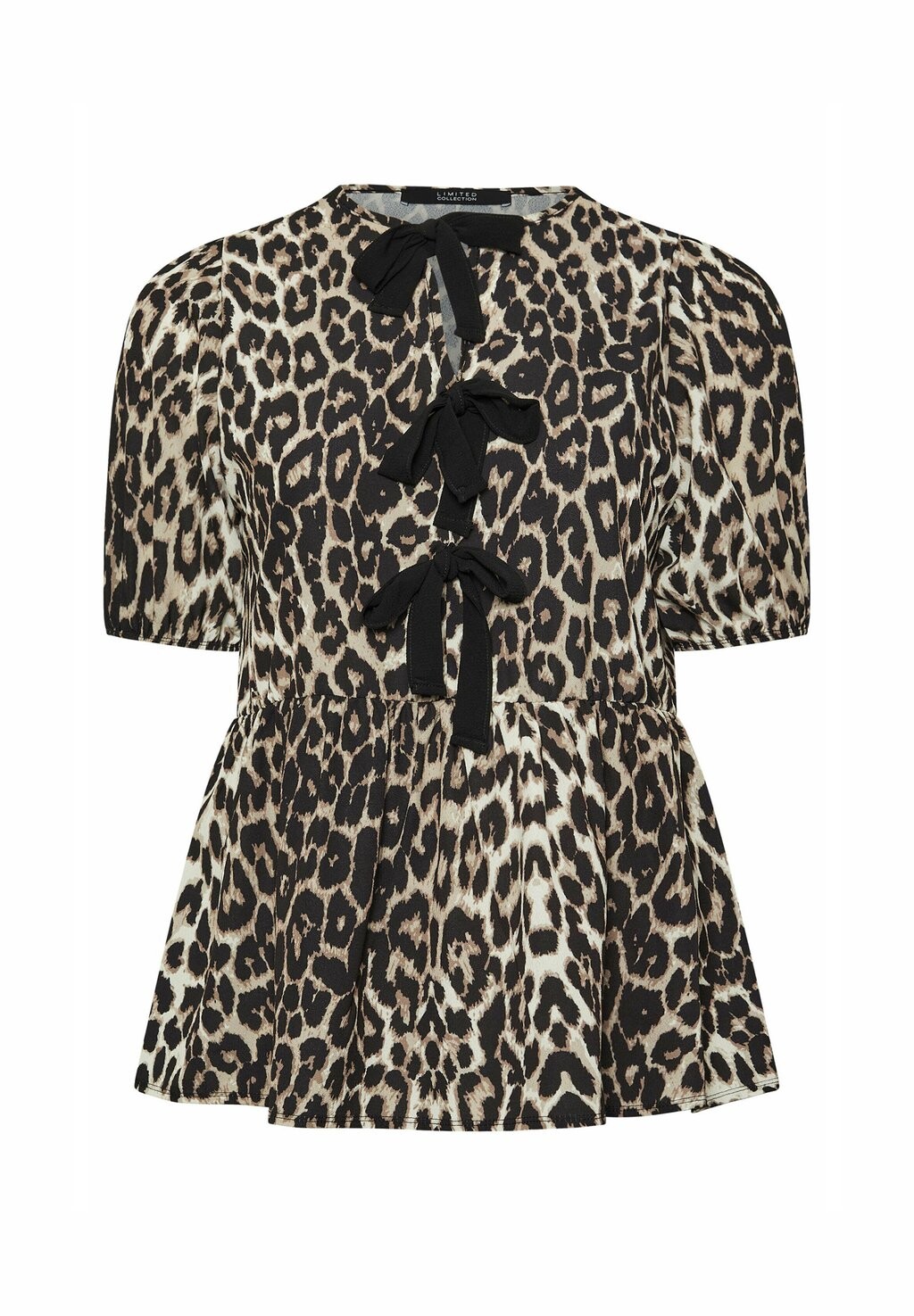 

Блуза LEOPARD Yours Clothing, коричневый