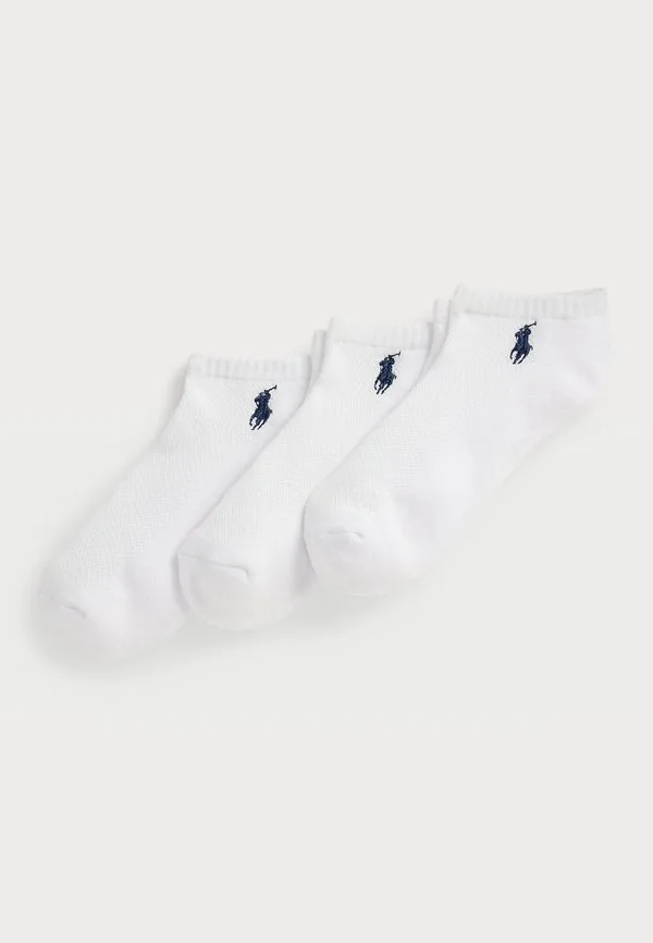 Спортивные низкие носки до щиколотки, набор из 3 пар. Polo Ralph Lauren, White