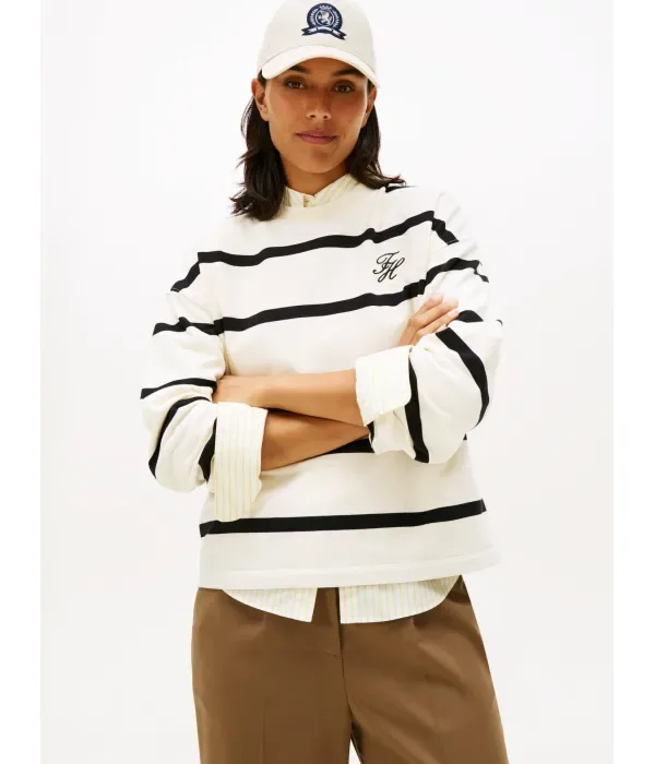 Толстовка regular fit Tommy Hilfiger, экрю