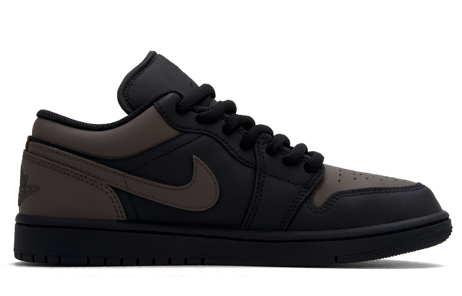 

Air 1 Brown Pupil низкие баскетбольные кроссовки мужские черно-коричневые винтажные Jordan, черный коричневый